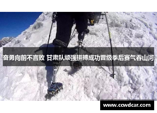 奋勇向前不言败 甘肃队顽强拼搏成功晋级季后赛气吞山河